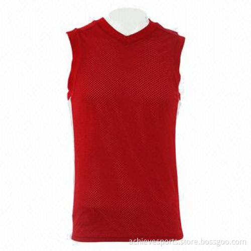 100% Polyester Dry Fit Custom Mesh Reversible Basketball Shirt, Customized Sizes, Colors Welcomed